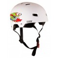 BULLET x Santa Cruz Helmet Slasher Youth 49-54cm - Gloss White
