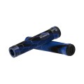 FUZION Hex Pro Scooter Grips Black/Blue Swirl